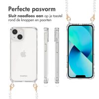 imoshion Backcover met Telefoonkoorden Apple iPhone 13 - Parels