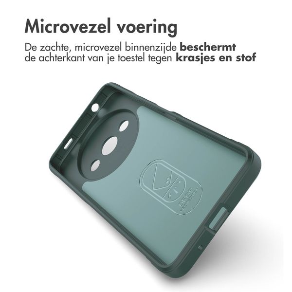 imoshion EasyGrip Backcover Xiaomi Redmi A3 - Donkergroen