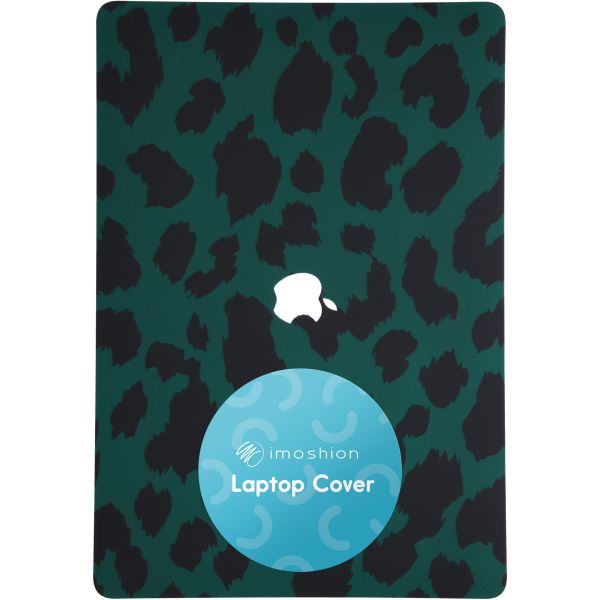 imoshion Design Laptop Cover voor de MacBook Pro 16 inch (2021 / 2023 M3 chip / 2024 M4 chip) - A2485 / A2780 / A2991 / A3186 / A3403 - Green Leopard