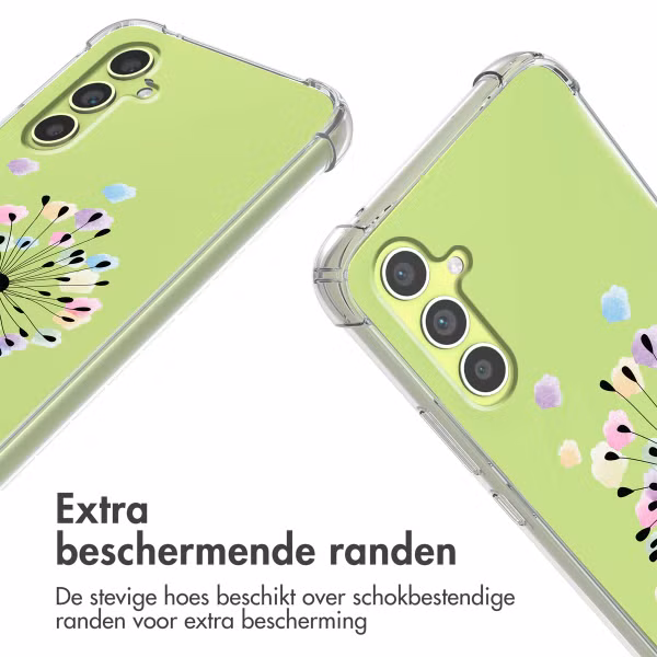 imoshion Design hoesje met koord Samsung Galaxy A34 - Sandstone Dandelion