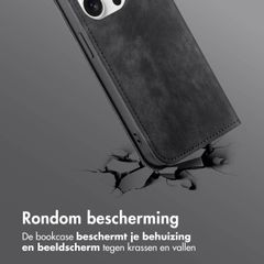 imoshion Slim Bookcase Apple iPhone 12 (Pro) - Zwart