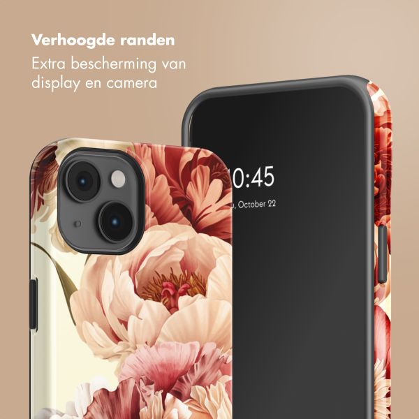 Selencia Vivid Backcover Apple iPhone 14 - Vintage Peony