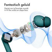 imoshion Aura Pro Draadloze In-ear Oordopjes - Active Noise Cancelling (ANC) - Petrol Green