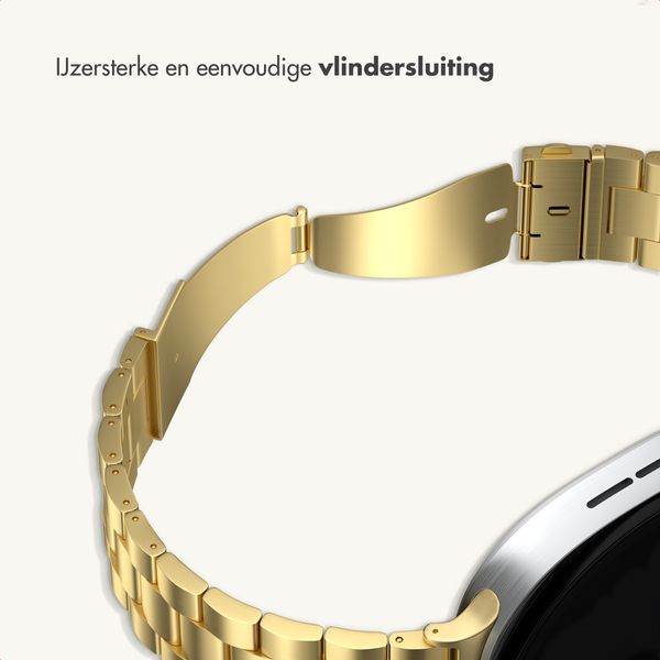 imoshion Stalen bandje  - Universeel 20 mm aansluiting - Goud