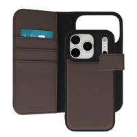 imoshion Detachable 2-in-1 Luxury Bookcase Apple iPhone 17 Pro - Brown