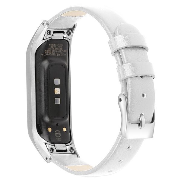 imoshion Echt lederen bandje Samsung Galaxy Fit - Wit
