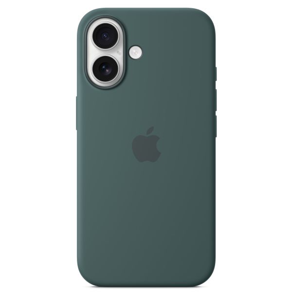 Apple Silicone Backcover MagSafe iPhone 16 - Lake Green