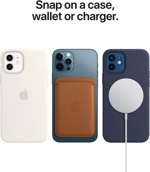 Apple Leather Sleeve MagSafe Apple iPhone 12 Pro Max - Baltic Blue