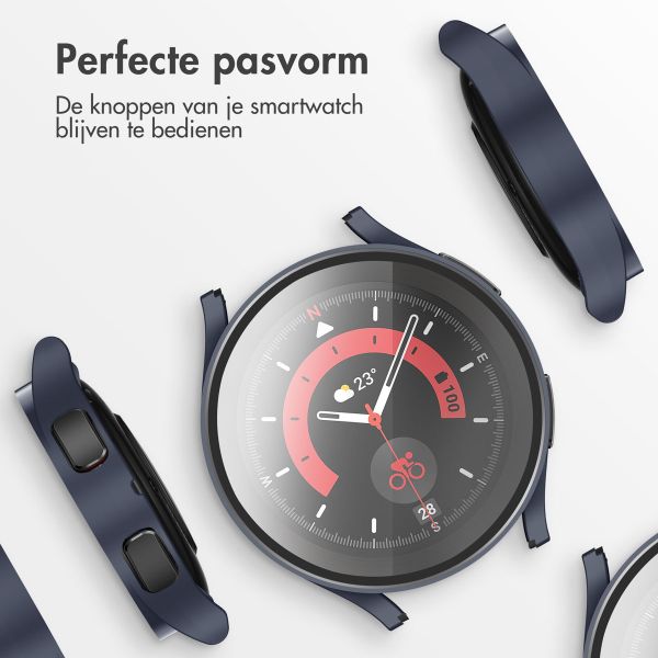 imoshion Full Cover Hardcase Samsung Galaxy Watch 4 44 mm - Donkerblauw