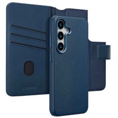 Accezz Leather Bookcase 2-in-1 met MagSafe Samsung Galaxy S25 - Nightfall Blue