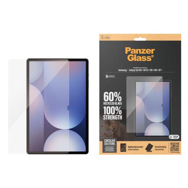 PanzerGlass Screenprotector Samsung Galaxy Tab S10 Plus / Tab S9 FE Plus / Tab S9 Plus / S8 Plus / S7 Plus / Tab S7 FE 5G