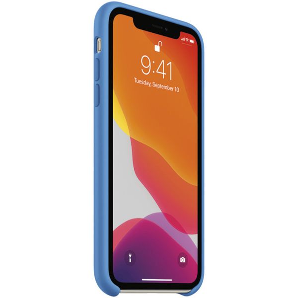 Apple Originele Silicone Backcover Apple iPhone 11 - Surf Blue