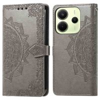 imoshion Mandala Bookcase Xiaomi Redmi Note 14 (4G) - Grijs