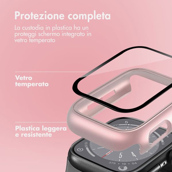 imoshion Full Cover Hardcase Apple Watch 7 / 8 / 9 - 41 mm - Rosé Goud
