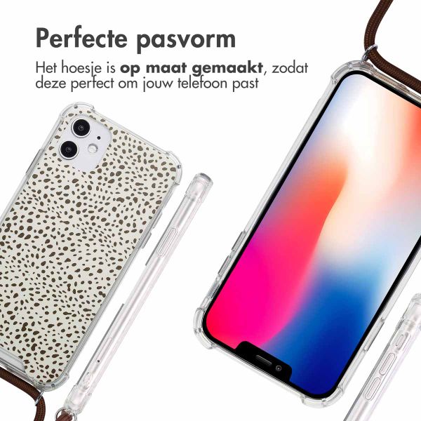 imoshion Design hoesje met koord Apple iPhone 11 - Desert Dots