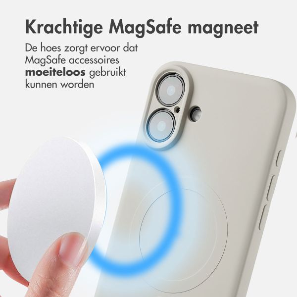 imoshion Color Backcover met MagSafe Apple iPhone 16 Plus - Beige