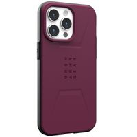 UAG Civilian Backcover MagSafe Apple iPhone 15 Pro Max - Bordeaux