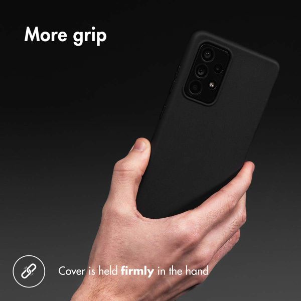 Accezz Color Backcover Samsung Galaxy A33 - Zwart