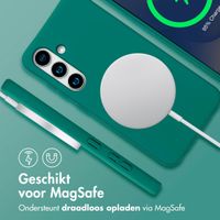 imoshion Color Backcover met afneembaar koord MagSafe Samsung Galaxy S24 / S25 - Donkergroen