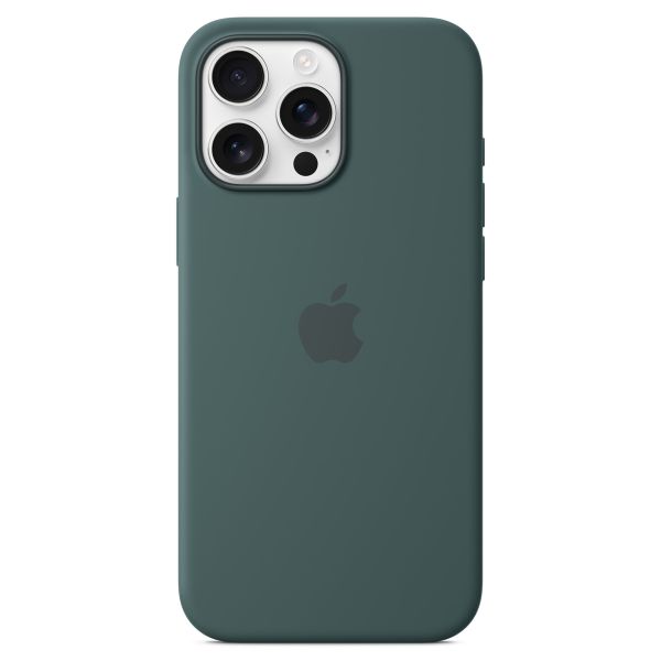 Apple Silicone Backcover MagSafe Apple iPhone 16 Pro Max - Lake Green