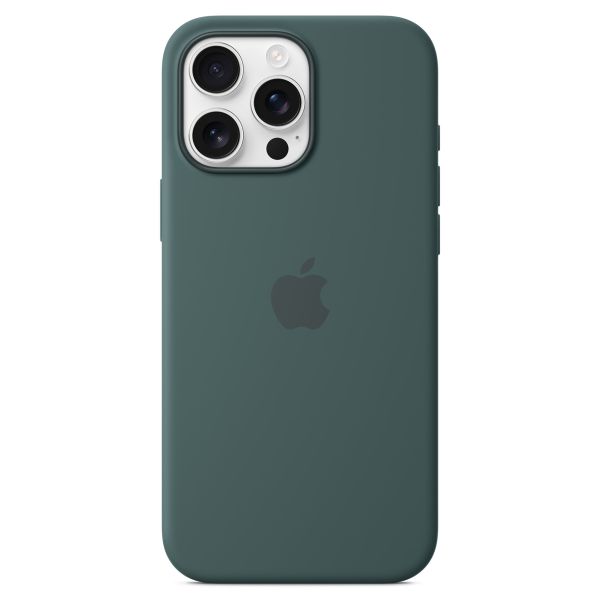 Apple Silicone Backcover MagSafe iPhone 16 Pro Max - Lake Green