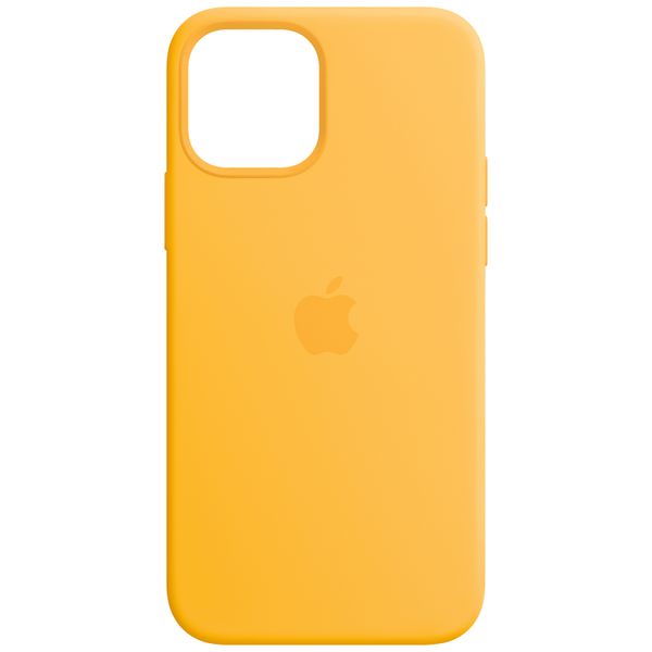 Apple Silicone Backcover MagSafe iPhone 12 (Pro) - Sunflower