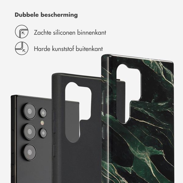 Selencia Vivid Backcover Samsung Galaxy S24 Ultra - Chic Marble Quartz