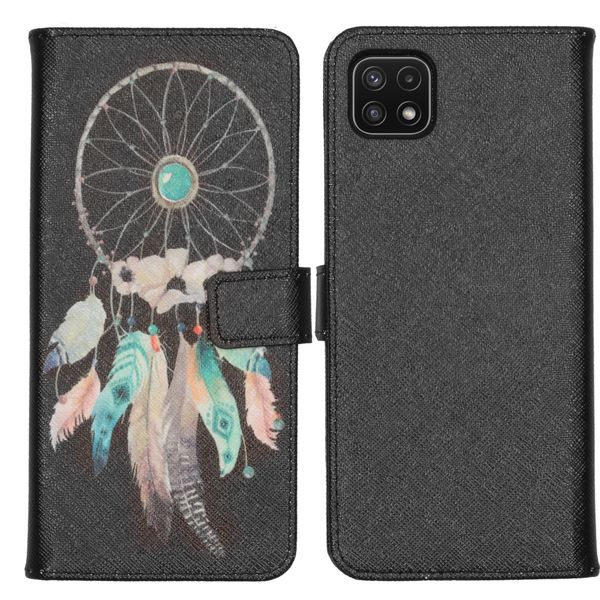 imoshion Design Softcase Bookcase Galaxy A22 (5G) - Dreamcatcher