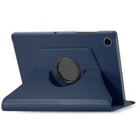 imoshion 360° draaibare Bookcase Samsung Galaxy Tab A8 - Donkerblauw