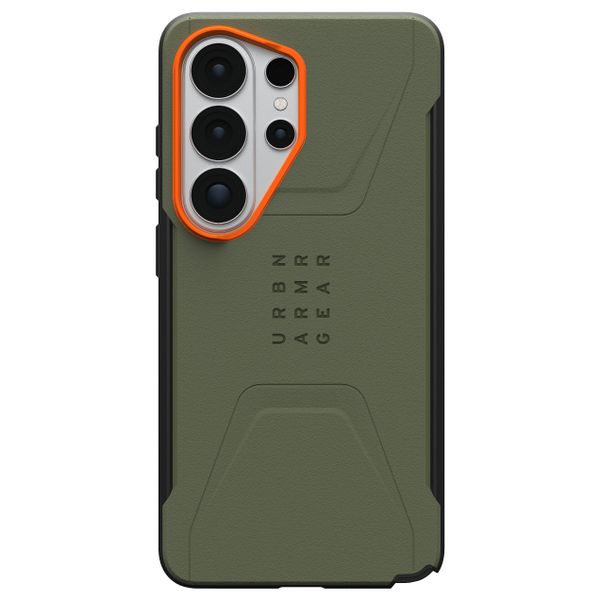 UAG Civilian Backcover MagSafe Samsung Galaxy S26 Ultra - Olive Drab / Orange