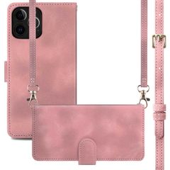 imoshion Bookcase with Strap Apple iPhone 12 (Pro) - Pink