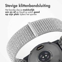 imoshion QuickFit® Nylon bandje  - Garmin 20 mm aansluiting - Maat L/XL - Wit