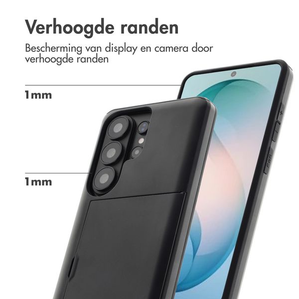 imoshion Backcover met pasjeshouder Samsung Galaxy S26 Ultra - Zwart