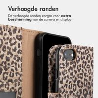 imoshion Design Bookcase Apple iPhone SE (2022 / 2020) / 8 / 7 / 6(s) - Leopard Mood