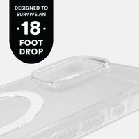 BodyGuardz Ace Pro MagSafe Backcover Apple iPhone 16 Pro Max - Clear / White