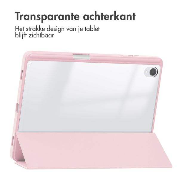 imoshion Trifold Hardcase Bookcase Samsung Galaxy Tab S11 - Roze