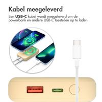 imoshion MagSafe Powerbank - 10.000 mAh - Draadloze powerbank - Geel