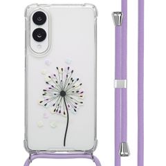 imoshion Design hoesje met koord Samsung Galaxy S25 Edge - Sandstone Dandelion