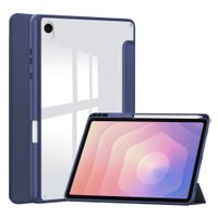 imoshion Trifold Hardcase Bookcase Samsung Galaxy Tab S11 - Donkerblauw