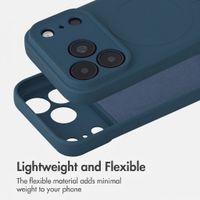 imoshion Colour Back Cover with MagSafe Apple iPhone 18 Pro Max / 17 Pro Max - Dark Blue