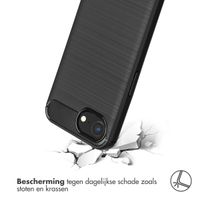 imoshion Brushed Backcover Apple iPhone 16e - Zwart