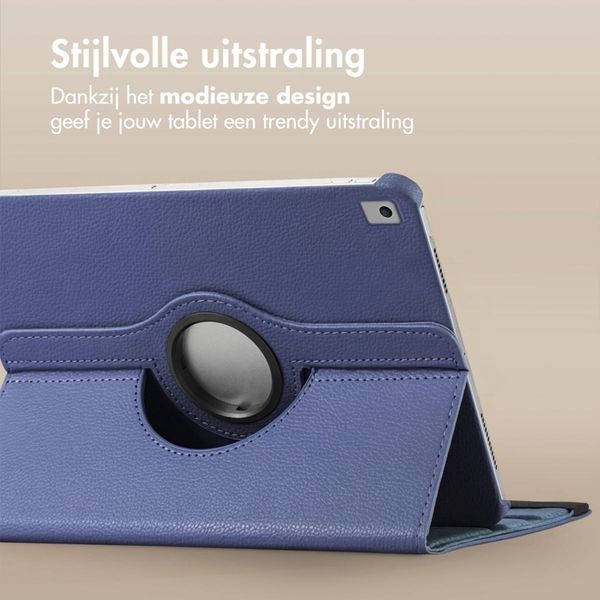 imoshion 360° draaibare Bookcase Apple iPad Air 3 (2019) / Pro 10.5 (2017) - Donkerblauw