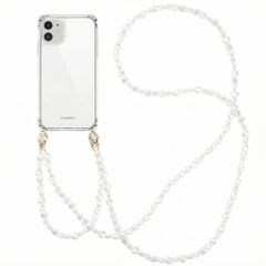 imoshion Backcover met koord + armband Apple iPhone 11 - Parels Hartjes