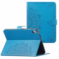 imoshion Mandala Bookcase Apple iPad 11 (2025) 11 inch / iPad 10 (2022) 10.9 inch - Turquoise