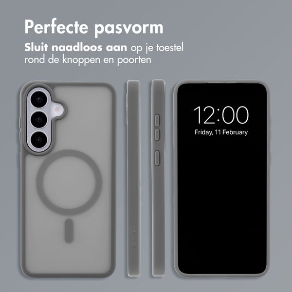imoshion Color Guard Backcover met MagSafe Samsung Galaxy S26 FE / S25 FE - Grijs