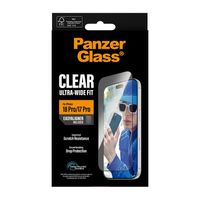 PanzerGlass Ultra-Wide Fit Anti-Bacterial Screen Protector incl. Applicator Apple iPhone 18 Pro / 17 Pro