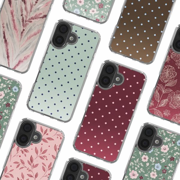 imoshion Design hoesje Apple iPhone 17 - Polka Dot Mintgroen