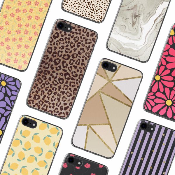 imoshion  Design hoesje iPhone SE (2022 / 2020) / 8 / 7 - Leopard Mood