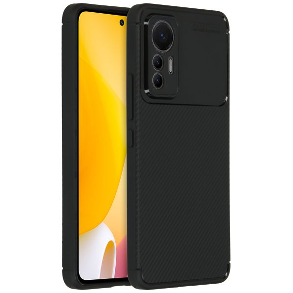 imoshion Carbon Softcase Backcover Xiaomi 12 Lite - Zwart