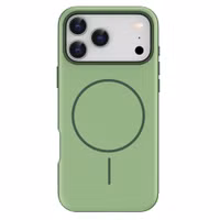 imoshion Color Backcover met Thin MagSafe Ring Apple iPhone 17 Pro - Donkergroen